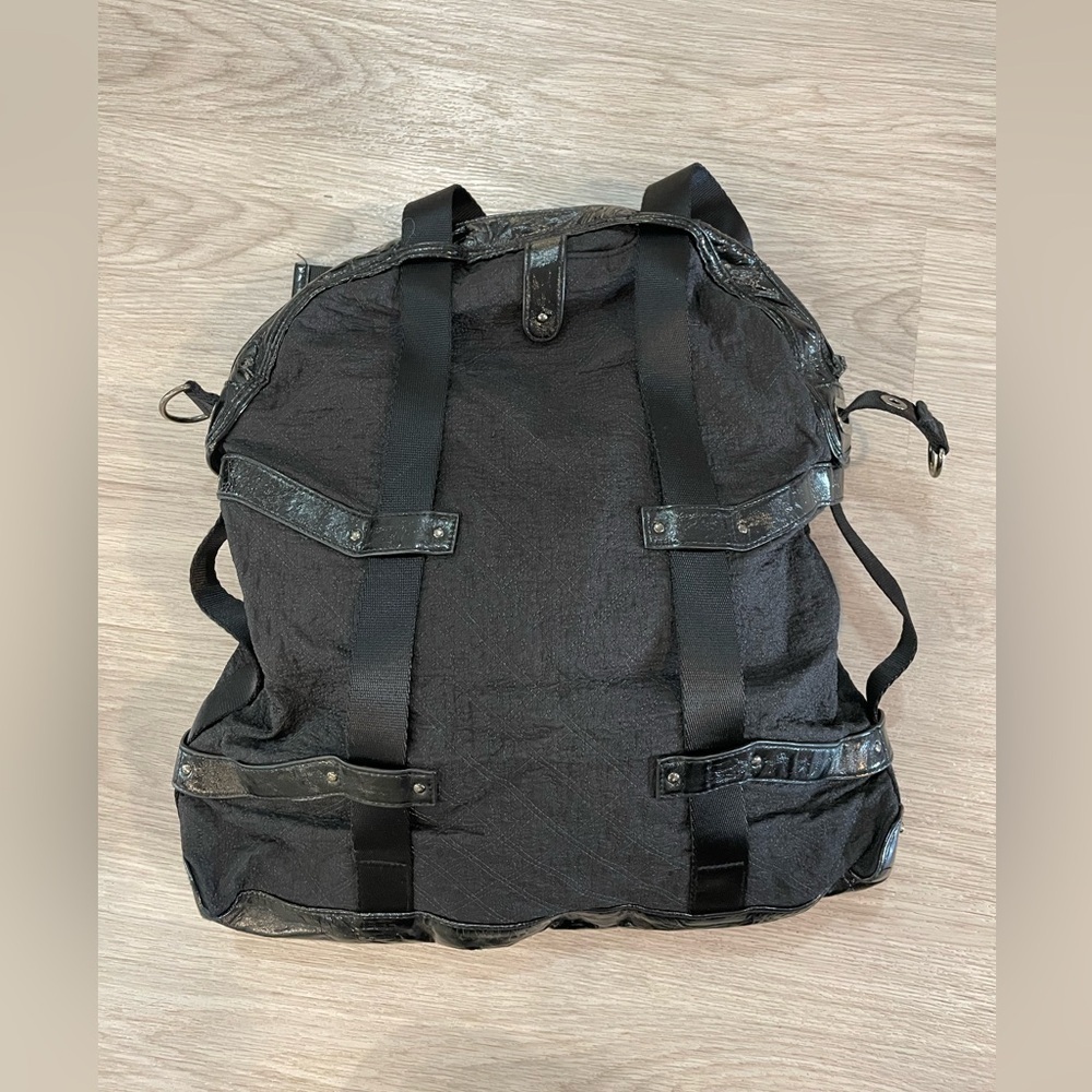 LULULEMON Black Circuit Gym Yoga Bag with Straps for Yoga Mat. - Picture 2 of 10